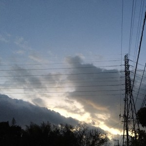 Weird sky, Dec. 13, 2014